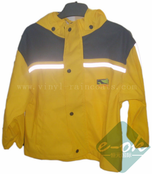 PU raincoats-safety raincoat